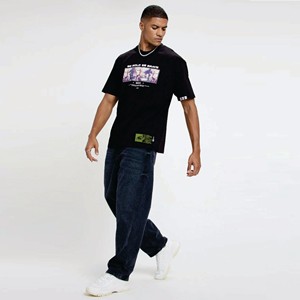 OEM venta al por mayor de alta calidad de los hombres de estilo Hip Hop Street suelta Camiseta de algodón-Directo de fábrica - Product Image 1