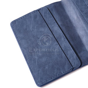 Tarjetero de Cuero Casual Ligero y Duradero, Personalizable, de Primera Calidad, Venta Directa de Fábrica - Product Image 6