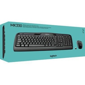 Set de Teclado y Ratón Inalámbrico Logitech MK330 QWERTZ USB-A con Alcance de 10M y Receptor Unifying, Color Negro - Product Image 1