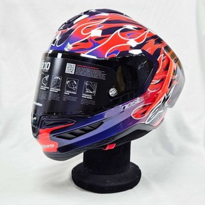 Auténtico Casco de Motocicleta Alpinstar Supertech R10 Flyte - Rojo, Completamente de Carbono - Product Image 4