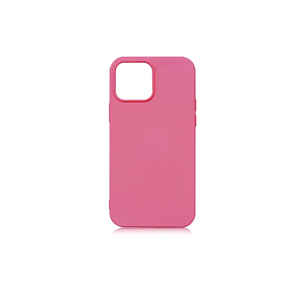 Coque en silicone liquide rose foncé de protection Netzy pour iPhone 13 Pro Max, coque arrière en silicone souple, compatible avec 7 Plus 14 Plus - Product Image 1