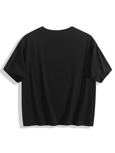 Tùy Chỉnh Unisex Mềm 100% Bông Crop Top Chúng Tôi Địa Phương Pod Cá Nhân Đồ Họa Tee Quà Tặng Cho Bạn Gái Vợ - Product Image 5