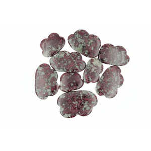 Nubes de Cristal de Eudialita Natural, Piedra Curativa Tallada a Mano, Nube de Piedra Preciosa para Meditación y Decoración del Hogar - Product Image 2