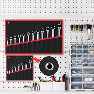 8-19Mm Dual Purpose Stalen Ratelsleutelset Chromen Open Uiteinde Ratelsleutelset - Product Image 2