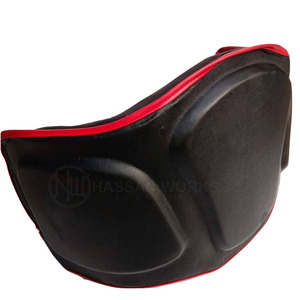 Protector Abdominal Deportivo de Cuero, Protector Abdominal a Prueba de Golpes, Entrenamiento de Artes Marciales, Equipo de Protección Transpirable, Boxeo de Alta Calidad - Product Image 6