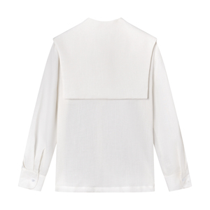 Meilleur prix Blouse sereine pour femmes Nouvelle tendance Style décontracté Respirant et fabriqué au Vietnam avec services ODM pour le printemps et l'été - Product Image 2