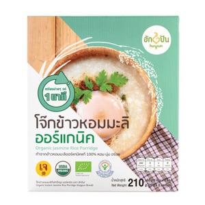 โจ๊กข้าวสำเร็จรูป รสไก่เห็ด 150 กรัม ยี่ห้อฮักพัน จากประเทศไทย - Product Image 5