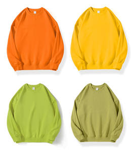 Sudadera de cuello redondo para hombre y mujer, unisex, de gran tamaño, logotipo OEM personalizado, sudadera informal sólida para hombre, sudaderas con capucha - Product Image 4