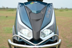 Scooter électrique intelligent 550W pour adultes vitesse 24 KM/H portée 28KM contrôle de l'application mobile LED tableau de bord pliable Portable batterie 40ah - Product Image 3