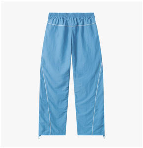 Custom Unisex Winter Windbreaker Two Piece Suits Breathable Lightweight Streetwear Tracksuit Reflective Logo <b>Print</b> - Product Image 5