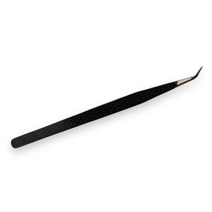 Pinzas de pestañas de punta de fibra Ventilador de volumen Herramientas de pestañas Pinzas de extensión de pestañas personalizadas Pinzas de pestañas de volumen - Product Image 4