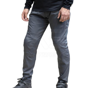 Pantalones de Ciclismo para Hombre, Personalizados, 100% Algodón, Transpirables, de Secado Rápido, Largos, para Exteriores, 160g, Grises, con Logotipo Personalizado - Product Image 3