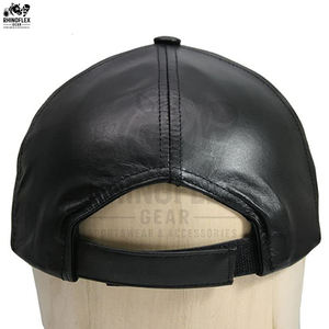 Gorro de Cuero de Alta Calidad en Oferta, Diseño Personalizado, Gorras de Cuero Genuino de Empresas, Cómodo Gorro de Cuero de Venta Caliente - Product Image 2