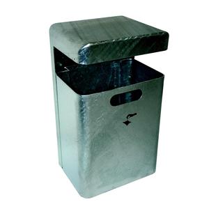 Contenitore per rifiuti -MONDO-, 35 litri, in acciaio, con coperchio - Product Image 5