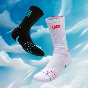 Sport <b>Sock</b> Men's Athletic Compression <b>Running</b> <b>Sock</b> Breathable Mesh Towel Bottom Cushion Knitted Cotton Polyester Spandex - Product Image 4