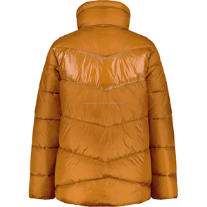 แจ็กเก็ตยาวมีซิปสำหรับผู้หญิงเสื้อคลุมยาวบุนวมมีฮู้ดสำหรับฤดูหนาว - Product Image 2