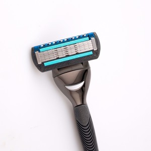 Più nuovo <span class=keywords><strong>5</strong></span>-lama di rasoio da barba con in bilico e rotante lama di rasoio - Product Image 2