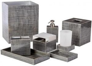 European Style Small Hammered Design Full Bathroom <b>Set</b> With Brushholder <b>Soap</b> Dispenser Tray Buckets Tisssue Holder Use in Hotel - Product Image 4