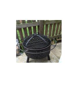 Outdoor Rustic Heavy-Duty Iron <b>Fire</b> <b>Pit</b> <b>for</b> Backyard Garden Patio <b>Camping</b> Modern Style <b>for</b> Heating Cooking Decorative Use - Product Image 3