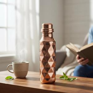 Botella de Agua Moderna con Grabado Bakr, 100% Segura, con Tapa de Rosca - Product Image 4