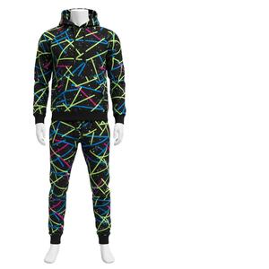 Ensemble de jogging deux pièces, survêtement de sport pour hommes et femmes, entraînement, course à pied, vêtements de sport, fabrication en gros - Product Image 2