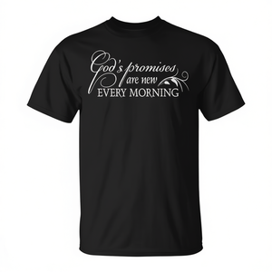 T-shirt « Chaque matin, nouvelles promesses de Dieu » - Catégorie promotionnelle - Product Image 2