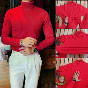 Camiseta de Algodón con Cuello Redondo, Corte Regular, Gruesa, Informal, Ecológica, Transpirable, Tallas Grandes para Hombre, Personalizable con Bambú - Product Image 4