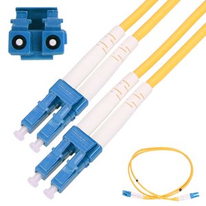 สายแพทช์คอร์ด Extralink LC/UPC ต่อ LC/UPC, โหมดเดี่ยว, ดูเพล็กซ์, G657A1, 3 มม., 5 ม. - Product Image 1