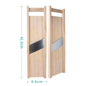 قطاعة خضروات ماندولين لتقطيع البصل والبطاطس بشفرة عريضة 5 مم، أداة مطبخ احترافية بجودة الفنادق - Product Image 1