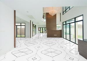 กระเบื้องพอร์ซเลนขัดเงาดีไซน์เข้าคู่กัน600x1200มม. สีดำมันวาวขนาด60x120ซม. ดีไซน์หนังสือสำหรับพื้นผนัง - Product Image 2