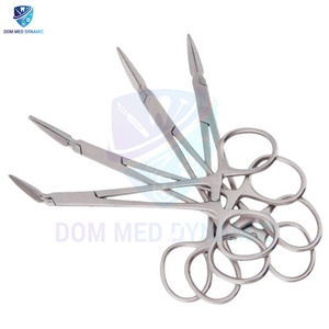 Pinzas de extracción de raíz residual dental Alicates quirúrgicos de raíz de diente mínimamente invasivos/Juego de tijeras quirúrgicas dentales de acero inoxidable - Product Image 5