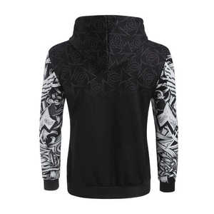 Premium <b>Men's</b> 100% Polyester Sublimation Hoodie Solid Pattern Stylish and Durable <b>for</b> Comfort in All Seasons <b>for</b> Winter - Product Image 3