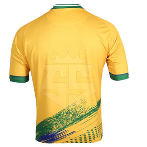 Camiseta de Fútbol de Manga Corta Transpirable de Alta Calidad para Tallas Grandes, Personalizada para Equipos de Entrenamiento a Bajo Precio - Product Image 2