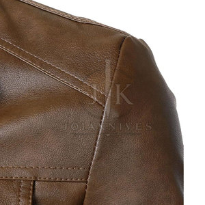 Chaqueta de Invierno de Cuero para Hombre JOIA KNIVES JK-MLJ-03, Precio Económico al por Mayor, Impermeable, Ecológica, Transpirable, Resistente al Viento, 100% - Product Image 5
