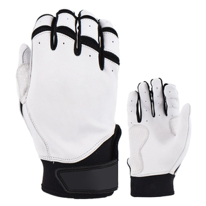 Gants de frappe de baseball professionnels de qualité supérieure Gants de frappe de baseball à manchette courte robustes et durables à vendre - Product Image 6