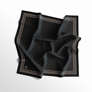 Premium Custom Digital Printed Square <b>Scarves</b> Fabric White Label Service Bulk Supply Low MOQ Perfect for Brand Promotion - Product Image 3