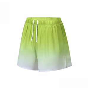 Short Active avec logo personnalisé combinant des shorts de sport 2 en 1 à séchage rapide Fonctionnalité en dégradé de couleur ShortsDDP expédition - Product Image 1