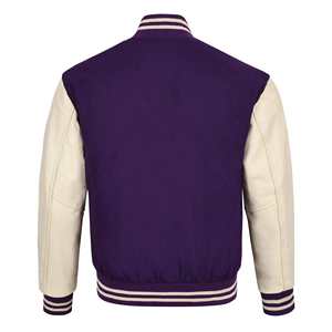 Vestes de baseball universitaires légères en laine 100% pour hommes, sur mesure, avec logo personnalisé, respirantes, à col montant, en gros - Product Image 6