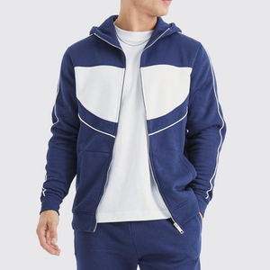 Survêtements à fermeture éclair personnalisables pour hommes survêtement à impression complète en vrac en gros avec col à capuche polaire d'hiver dernier style au design - Product Image 6