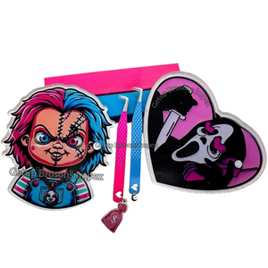 ขนตาปลอมอะคริลิคแบบยั่งยืนพร้อมพวงกุญแจและแม่เหล็ก - Product Image 4