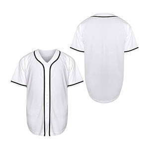 Uniforme de Béisbol Juvenil, Jersey abotonado, bordado, camisetas de equipo sublimadas, ropa deportiva de talla grande, característica transpirable - Product Image 2