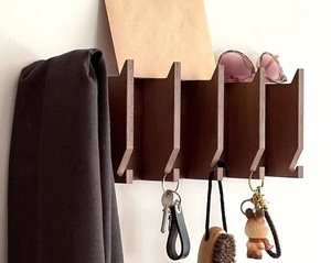 Top Quality Wood <b>Key</b> Holder <b>for</b> wall Hanging <b>Key</b> <b>hook</b> Stylish Custom Size Home Decor Item Most Selling Religious Home Decorative - Product Image 2