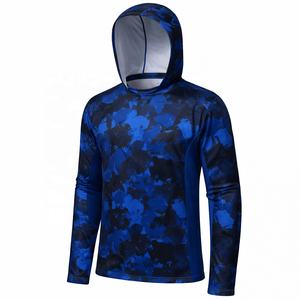Sudadera con Capucha Personalizada al por Mayor con Logotipo, Sudadera Ligera de Manga Larga con Sublimación, Ropa de Pesca de Alta Calidad - Product Image 1