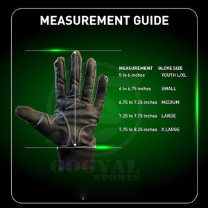 Gants de frappe de baseball de haute qualité fabriqués par des professionnels, service OEM, gants de frappe de baseball sportifs - Product Image 6