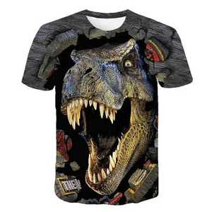 เสื้อยืดฮิปฮอปสำหรับผู้ชายเสื้อยืดพิมพ์ลายดิจิทัลพิมพ์ลายอนิเมะ3D ซิมป์สัน - Product Image 3
