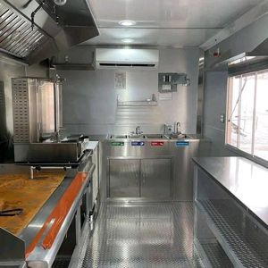 Remolque de Comida Móvil Usado de Fibra de Vidrio para Snacks/Comida Rápida - Product Image 4