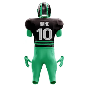 Uniformes de fútbol americano con nombre personalizado, precio al por mayor, conjuntos de pantalones de Jersey de fútbol americano reversibles - Product Image 5