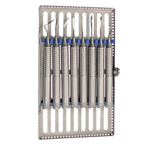 High Quality Stainless Steel Dental Instruments Kit Flexible Periotomes with Manual Power Source - Product Image 1