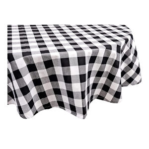 Fourniture en vrac Nouveau design Nappes de forme personnalisées Nappes brodées en 100% coton - Product Image 2