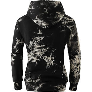 Impresión personalizada 100 por ciento Sudadera con capucha de alta calidad Hombres de alta calidad Sudadera con capucha de gran tamaño Sudadera con capucha serigrafiada personalizada - Product Image 2